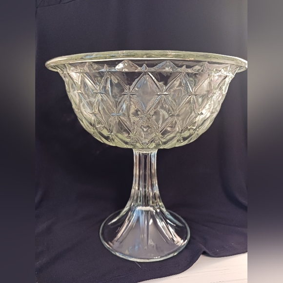 Accents Vintage Stemmed Glass Dish Poshmark